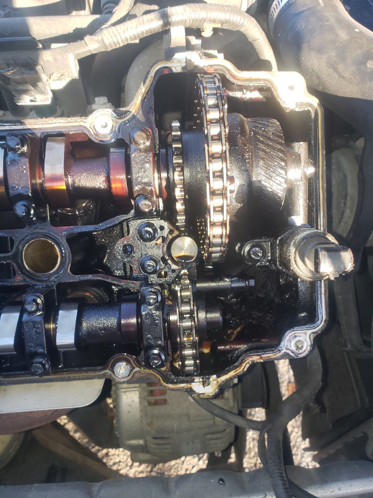 Am I screwed or not? Broken upper timing chain and tensioner! Oh No