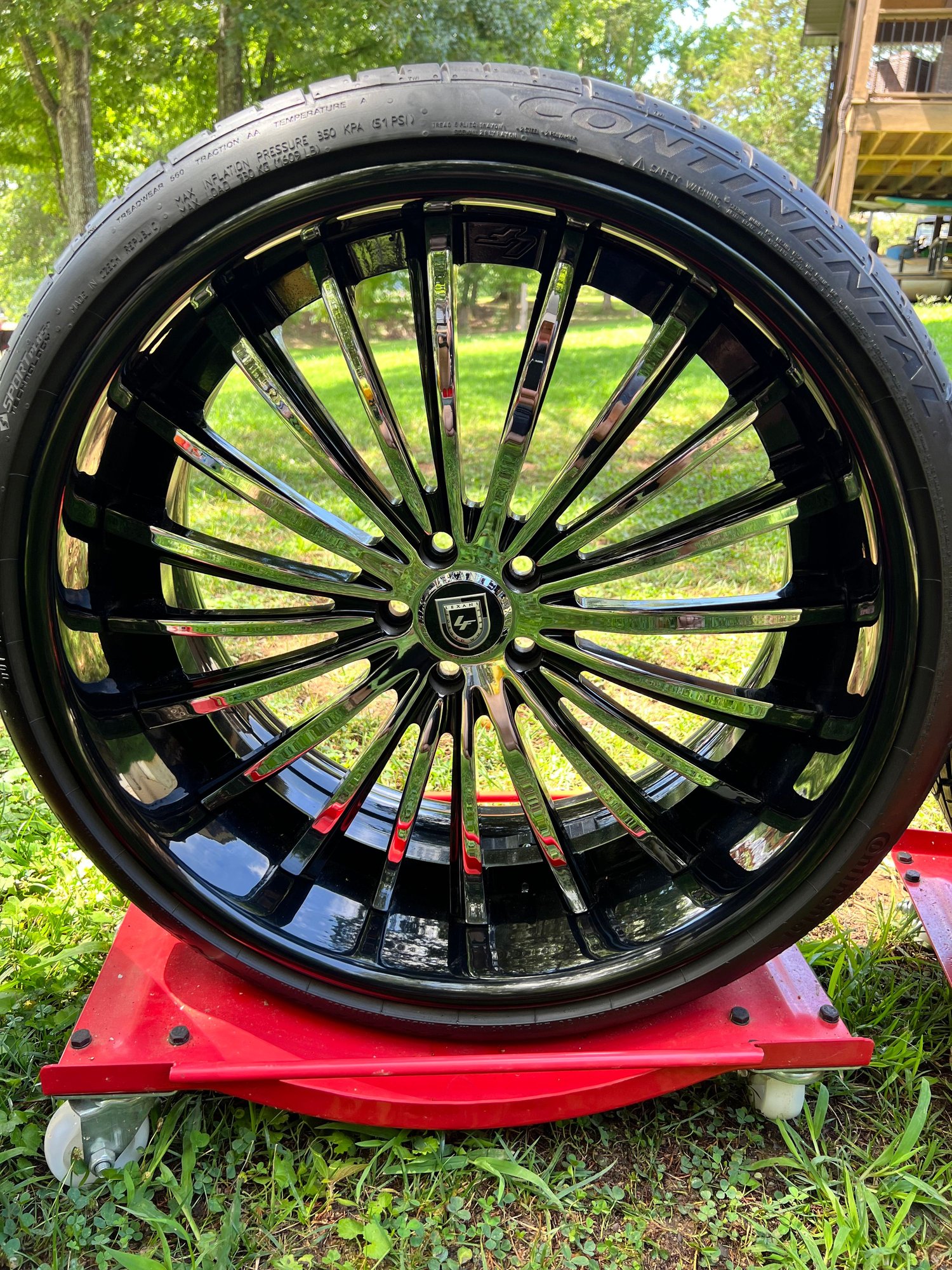 Wheels and Tires/Axles - 22” lexani three piece forged wheels and tires. - Used - 2015 to 2020 Jaguar XJ - Loudon, TN 37774, United States