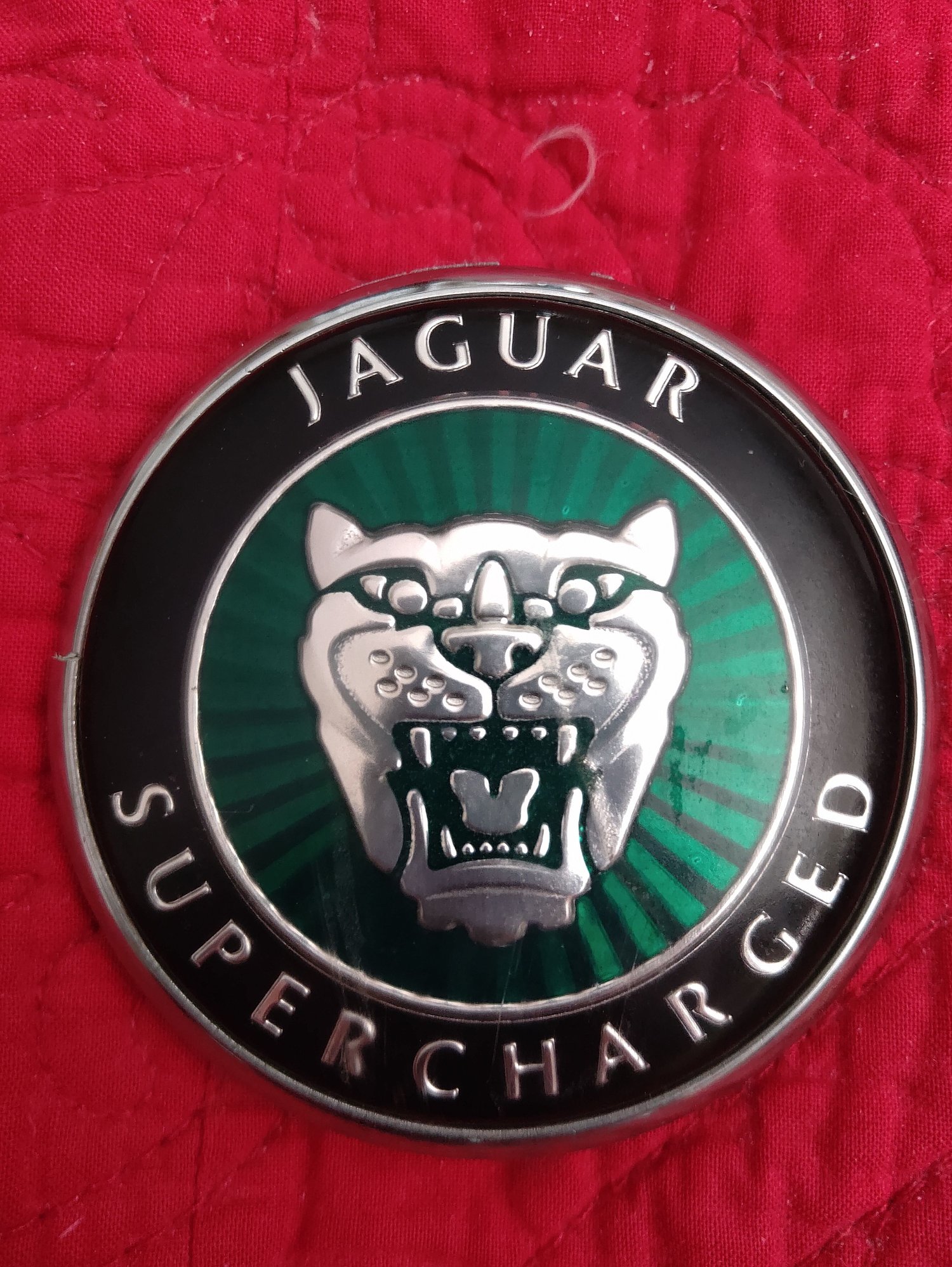Exterior Body Parts - XKR Supercharged Nose Badge - Used - 2002 to 2006 Jaguar XKR - Onset, MA 02558, United States