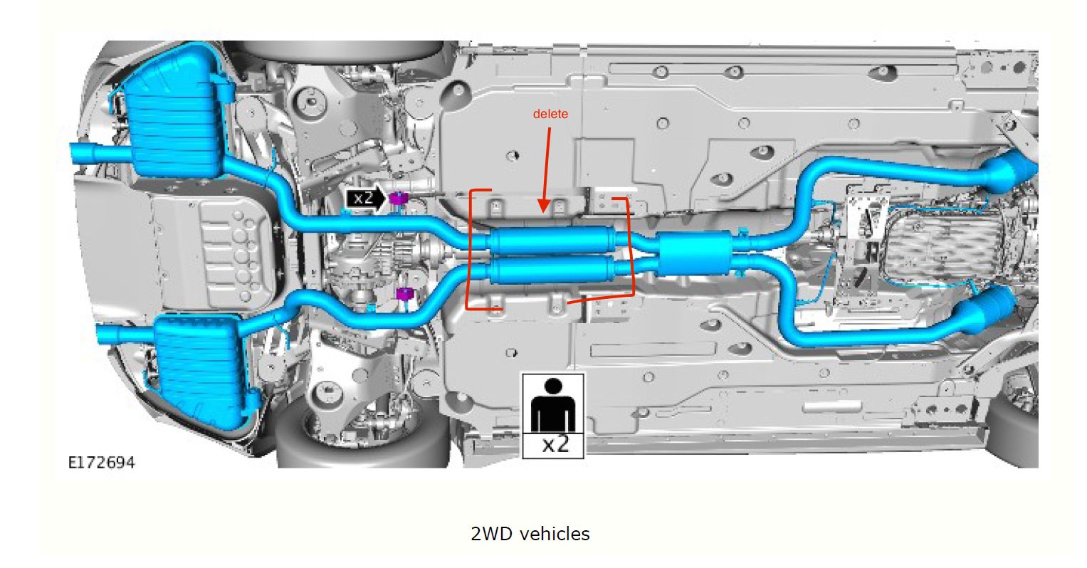 jaguar xe s exhaust