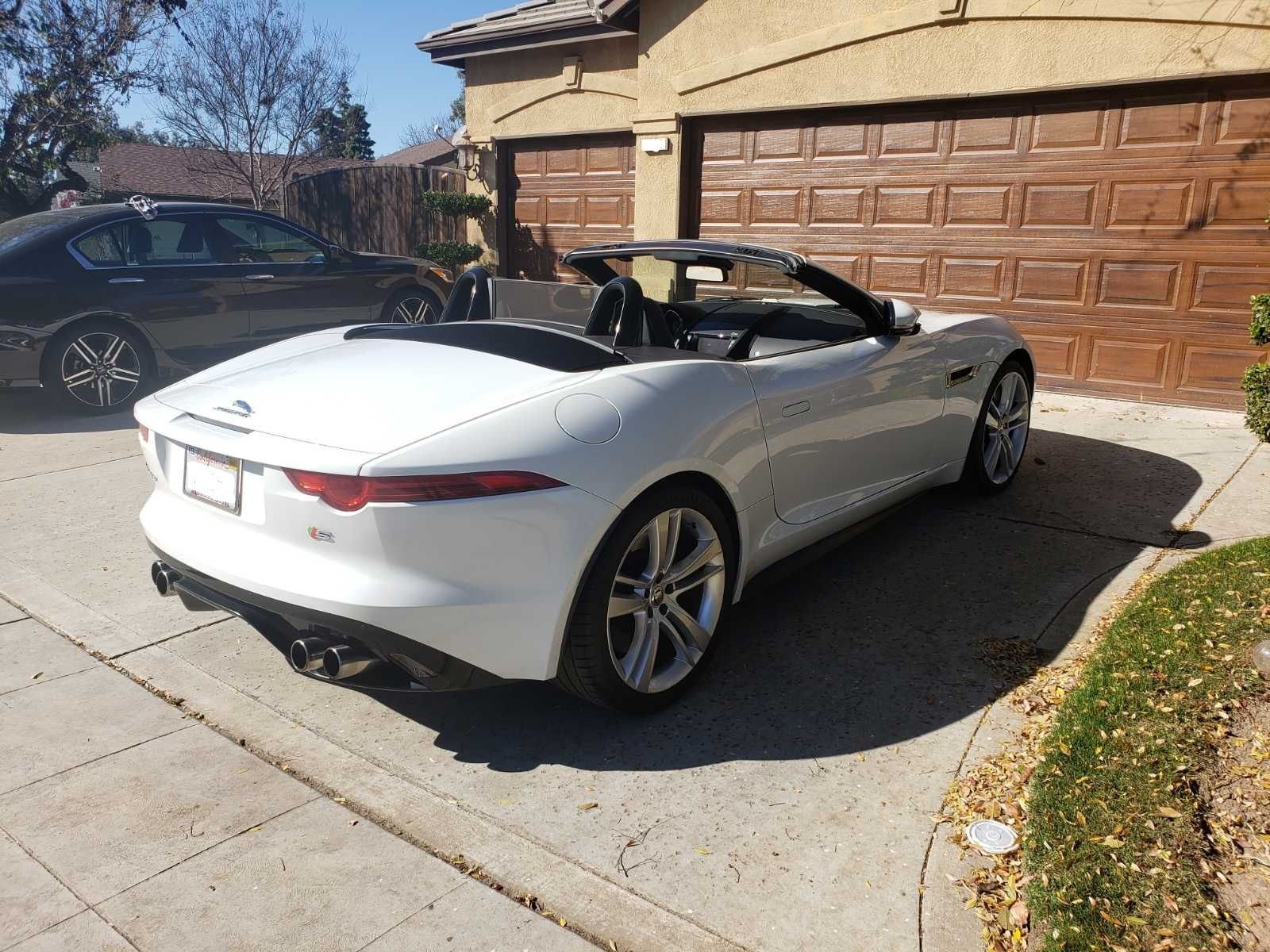 2014 Jaguar F-Type - 2014 Jaguar V8S - Used - VIN SAJWA6GL1EMK07752 - 56,300 Miles - 8 cyl - 2WD - Automatic - Convertible - White - Fresno, CA 93711, United States