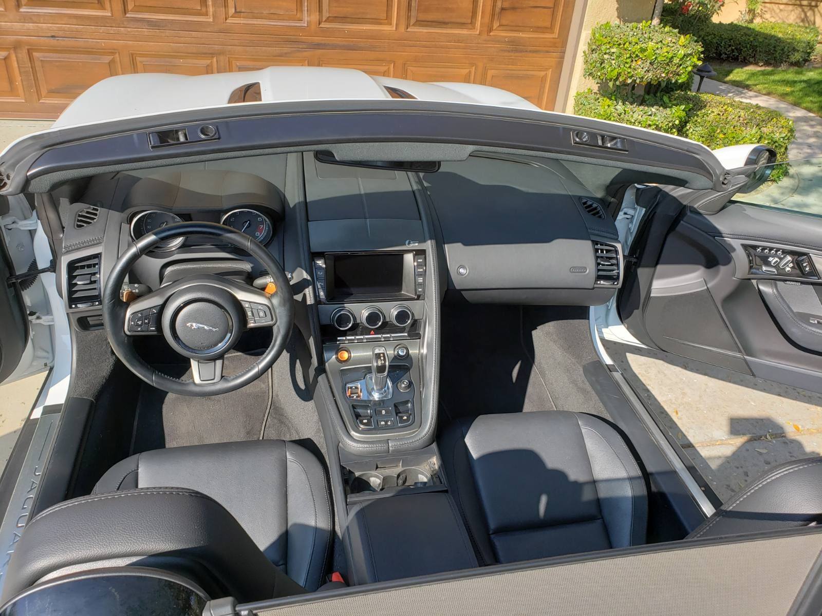 2014 Jaguar F-Type - 2014 F-Type V8S - Clean carfax, Title in hand - Used - VIN SAJWA6GL1EMK07752 - 56,950 Miles - 8 cyl - 2WD - Automatic - Convertible - White - Fresno, CA 93611, United States