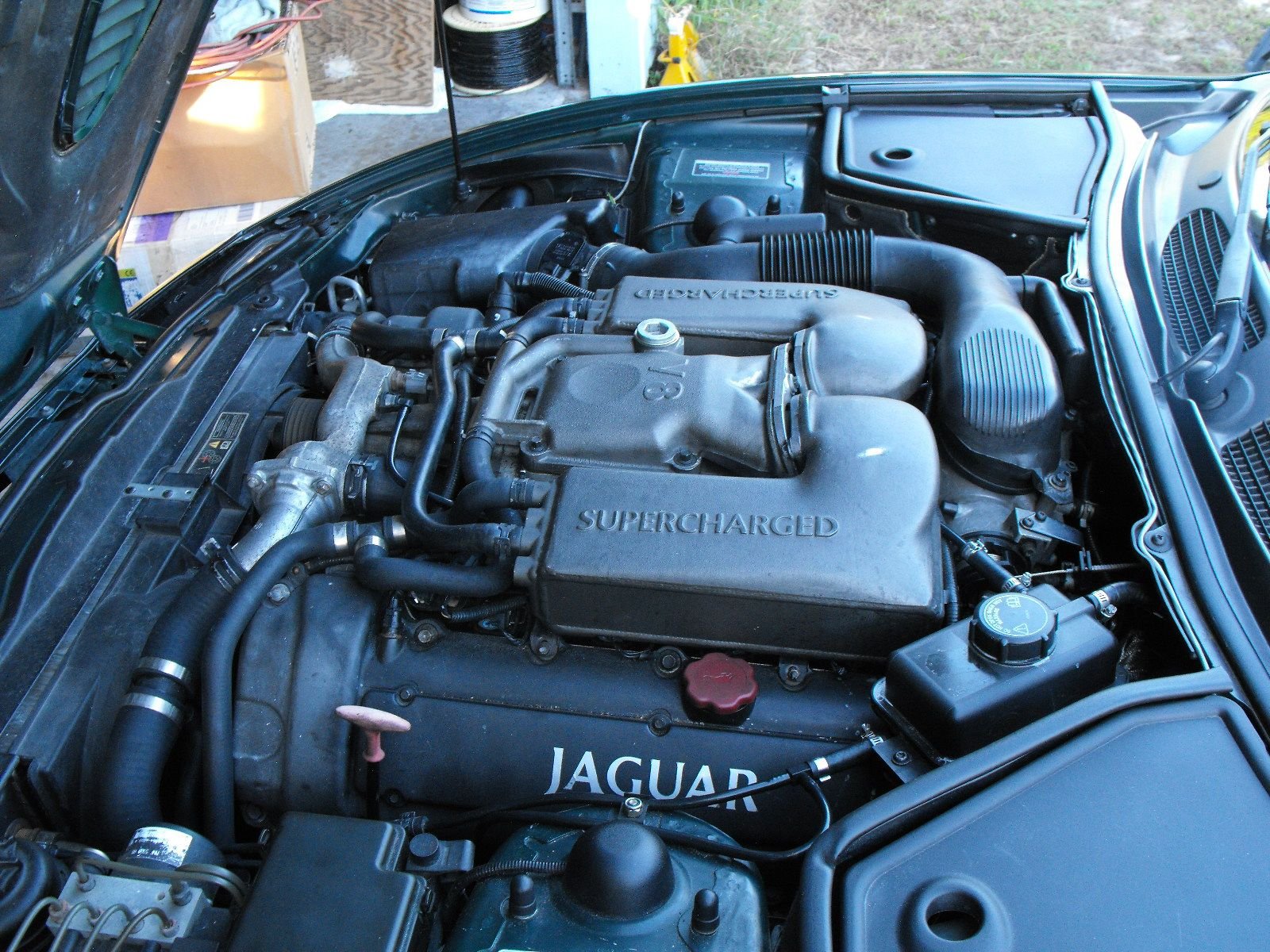 2001 Jaguar XKR - 2001 Jaguar XKR Coupe BRG / Tan - Used - VIN SAJDA41B71PA17560 - 116,000 Miles - 8 cyl - 2WD - Automatic - Coupe - Other - Oviedo, FL 32766, United States