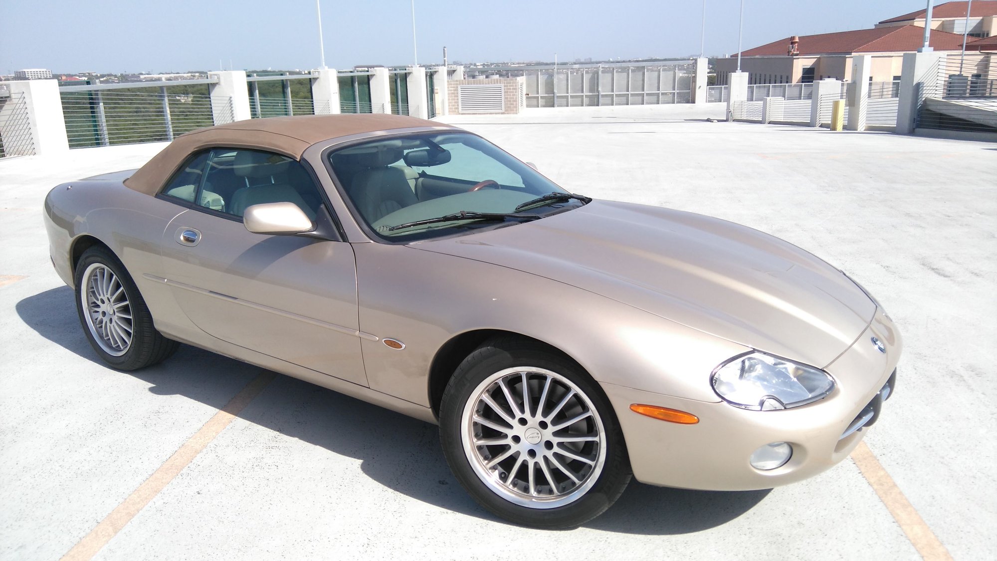 2001 Jaguar XK8 - 2001 Jaguar XK8 Convertible, 4.0 Lit, 1 of 5,137 Worldwide for 2001 MY - Used - VIN SAJDA42C71NA22258 - 96,882 Miles - 8 cyl - 2WD - Automatic - Convertible - Gold - San Antonio, TX 78251, United States