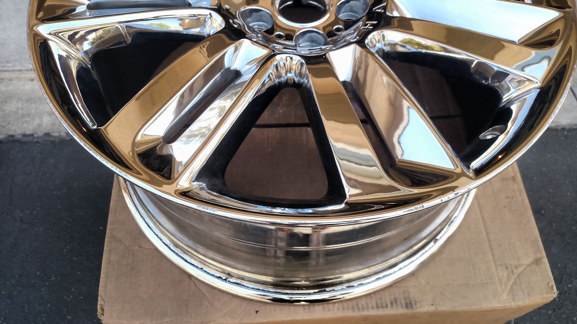 Wheels and Tires/Axles - 20" Nevis Chrome Rims - Full Set - $1000 Plus Actual Shipping - Willing to Split - Used - 2010 to 2015 Jaguar XFR - 2010 to 2015 Jaguar XF - Anaheim Hills, CA 92808, United States