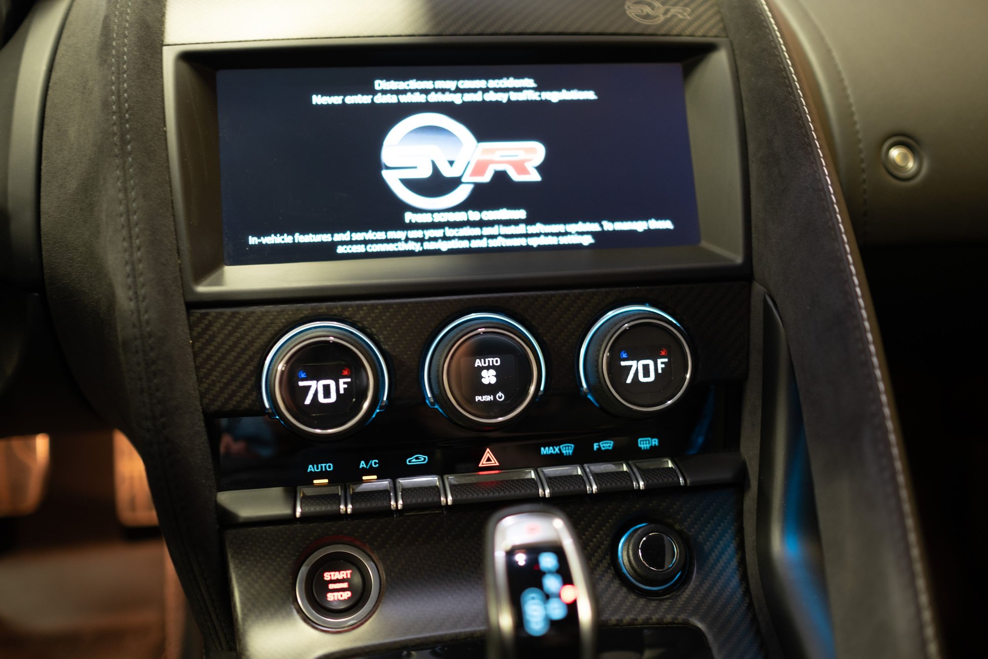 2020 Jaguar F-Type - 2020 F Type SVR Convertible Black exterior, Black interior, CCB, Carbon Fiber Package - Used - VIN SAJDZ5FE5LCK63399 - 12,500 Miles - 8 cyl - AWD - Automatic - Convertible - Black - Austin, TX 78735, United States