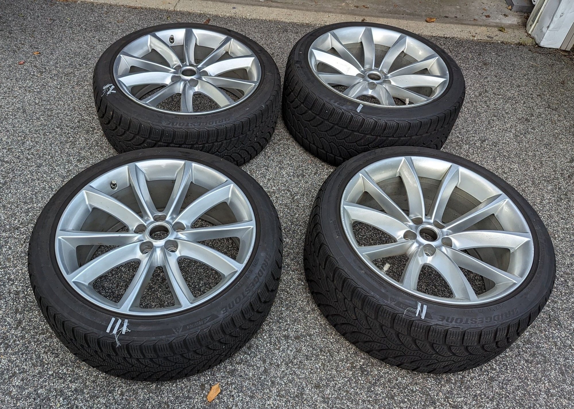 Wheels and Tires/Axles - F type propeller tire wheel set + tires - Used - 2014 to 2019 Jaguar F-Type - Boston, MA 02130, United States