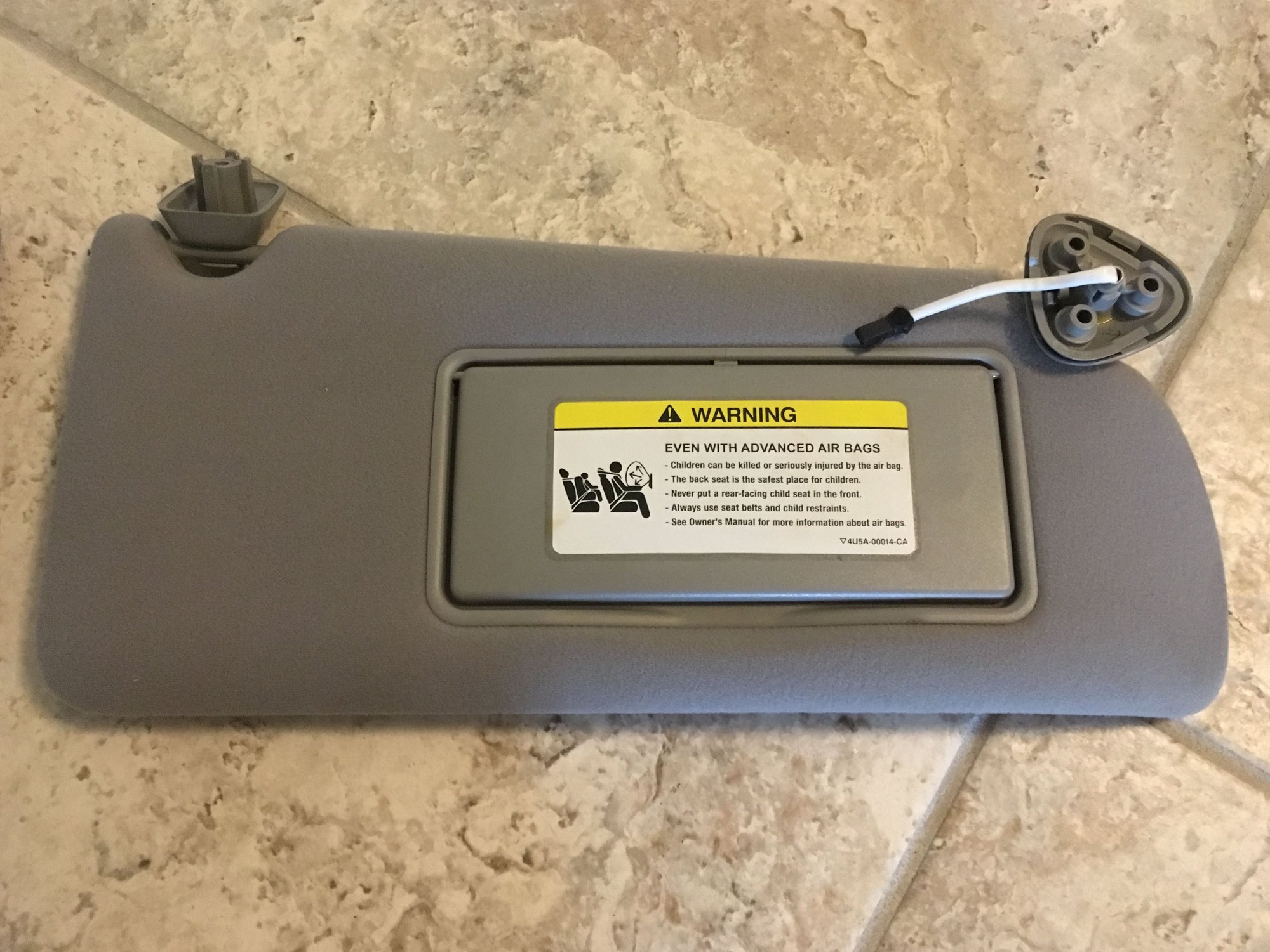 Interior/Upholstery - S Type Sunvisors Grey LEG interior - Used - 2003 to 2008 Jaguar S-Type - Harrisburg, PA 17112, United States