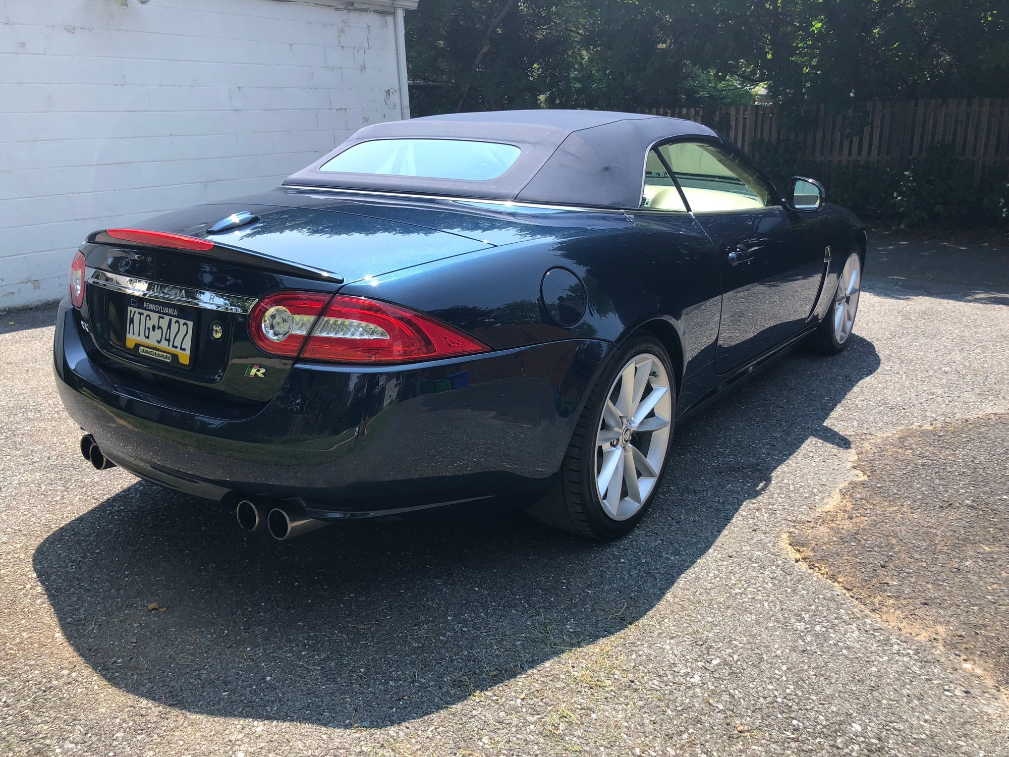 2010 Jaguar XKR - 2010 XKR Vert Blue/Tan. Baby on the way so it's gotta move! - Used - VIN SAJWA4EC2AMB38641 - 46,000 Miles - 8 cyl - 2WD - Automatic - Convertible - Blue - Bethlehem, PA 18018, United States