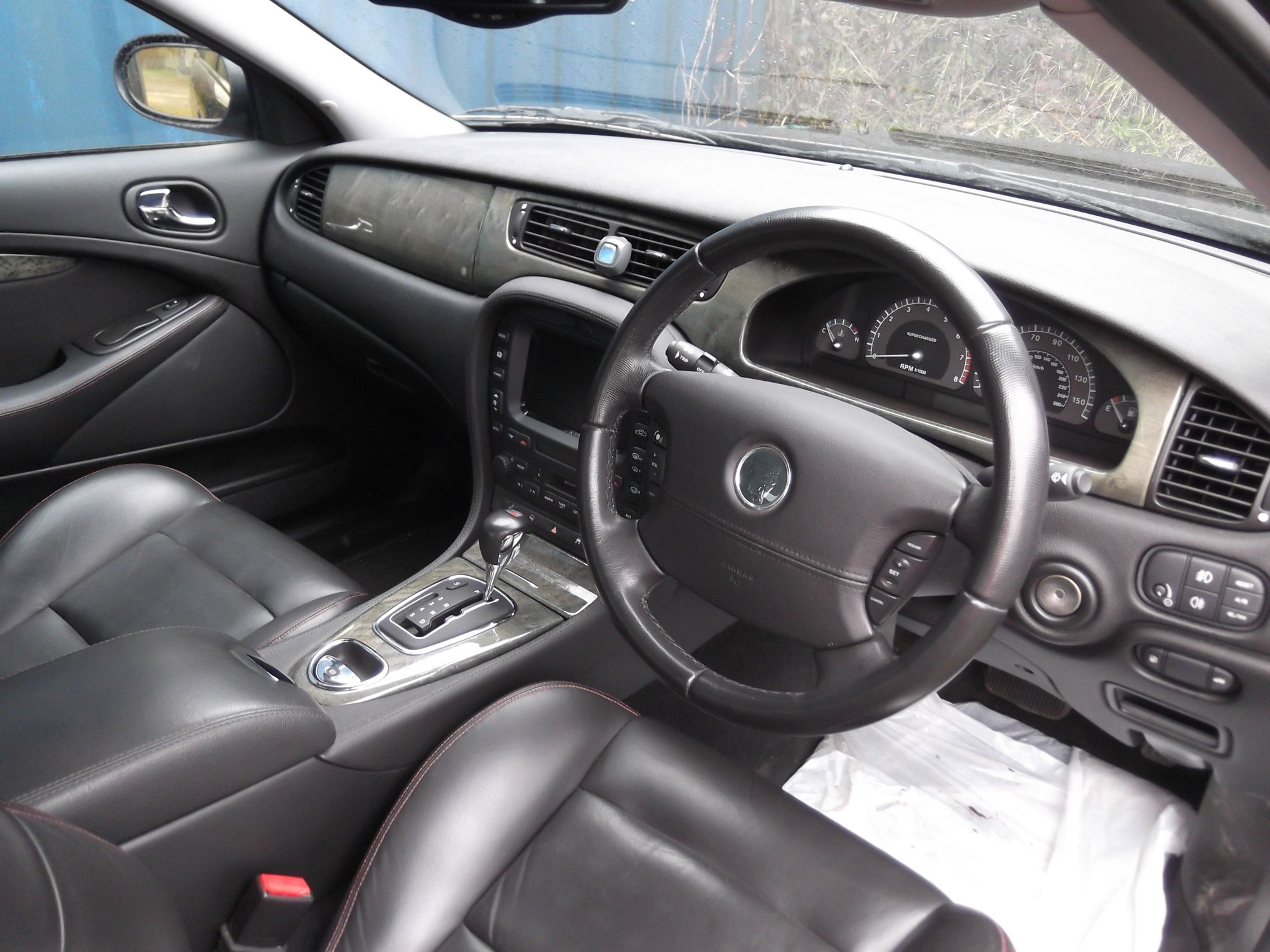 2002 Jaguar S-Type - Jaguar s type r - Used - VIN SAJAC03S921M49572 - 52,500 Miles - 8 cyl - 2WD - Automatic - Sedan - Black - Liskeard PL146N, United Kingdom