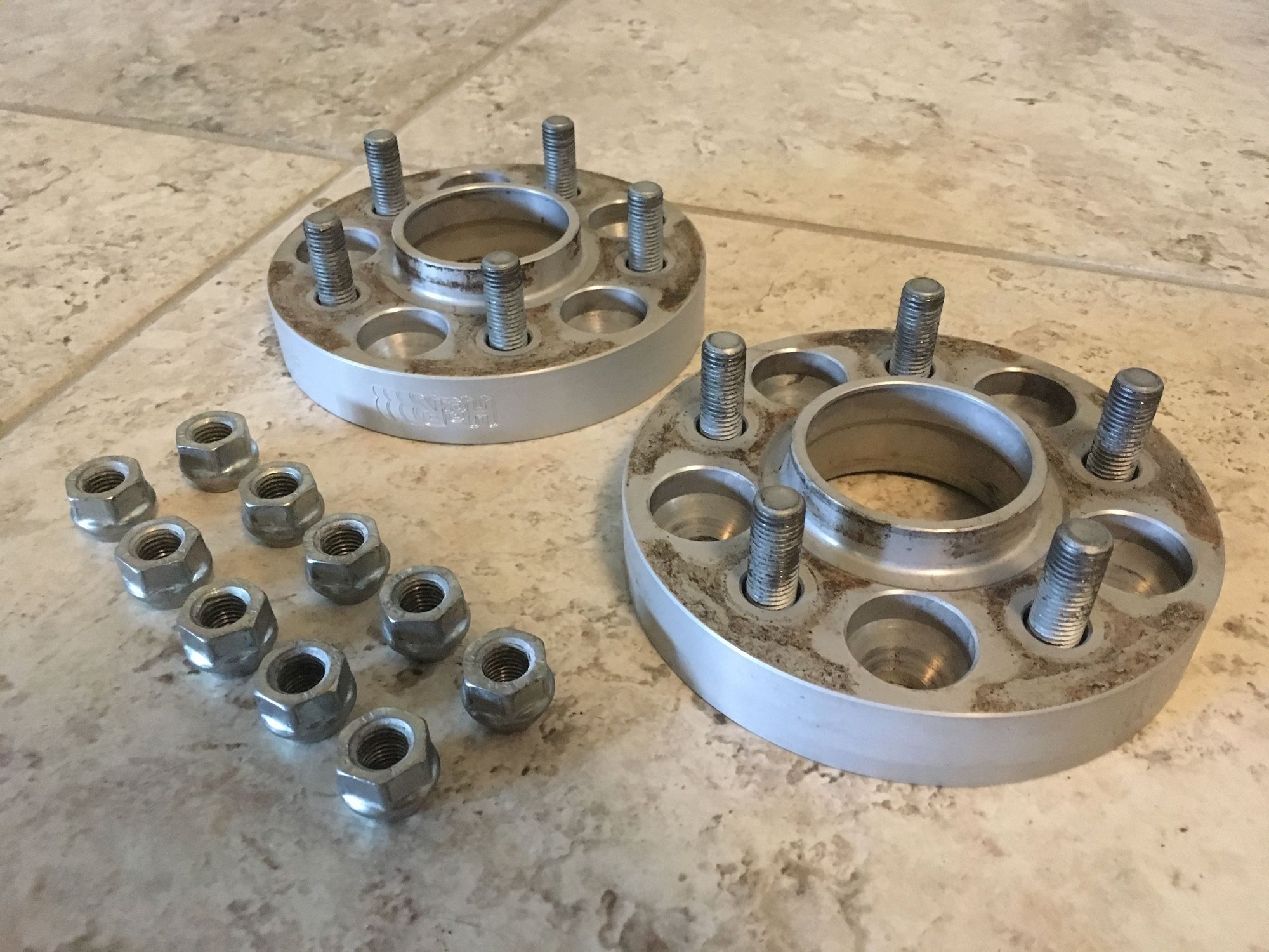 Wheels and Tires/Axles - H&R 25mm Wheel Spacers - Used - 1999 to 2008 Jaguar S-Type - Harrisburg, PA 17112, United States