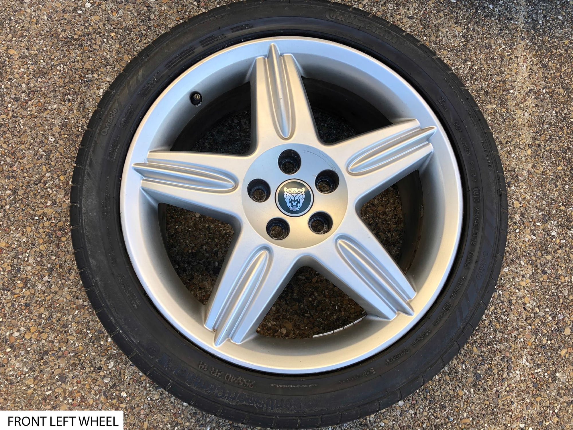 Wheels and Tires/Axles - FS Jaguar S-Type R Wheels W/ Conti Tires - Used - 2000 to 2008 Jaguar S-Type - Dallas, TX 75206, United States