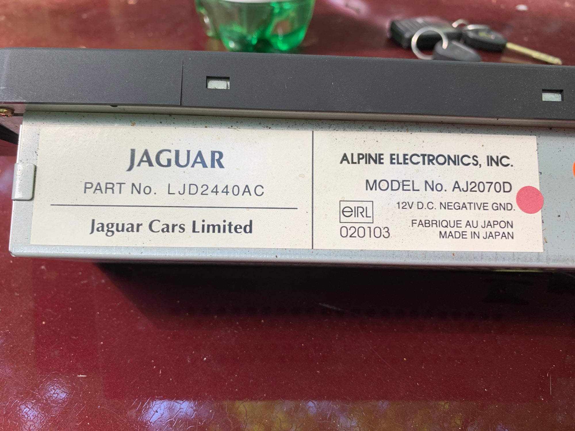 1997 Jaguar XK8 - 01 XK8 Navigation Screen and components - Audio Video/Electronics - $110 - Atlanta, GA 30339, United States