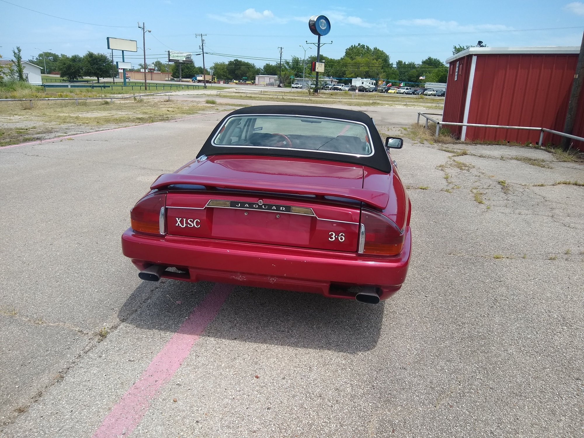 1986 Jaguar XJS - Euro Spec 1986 Jaguar XJ-SC Cabriolet with an inline 6 and 5 speed transmission - Used - VIN 00000000000000000 - 35,000 Miles - 6 cyl - 2WD - Manual - Hatchback - Red - Denison, TX 75020, United States