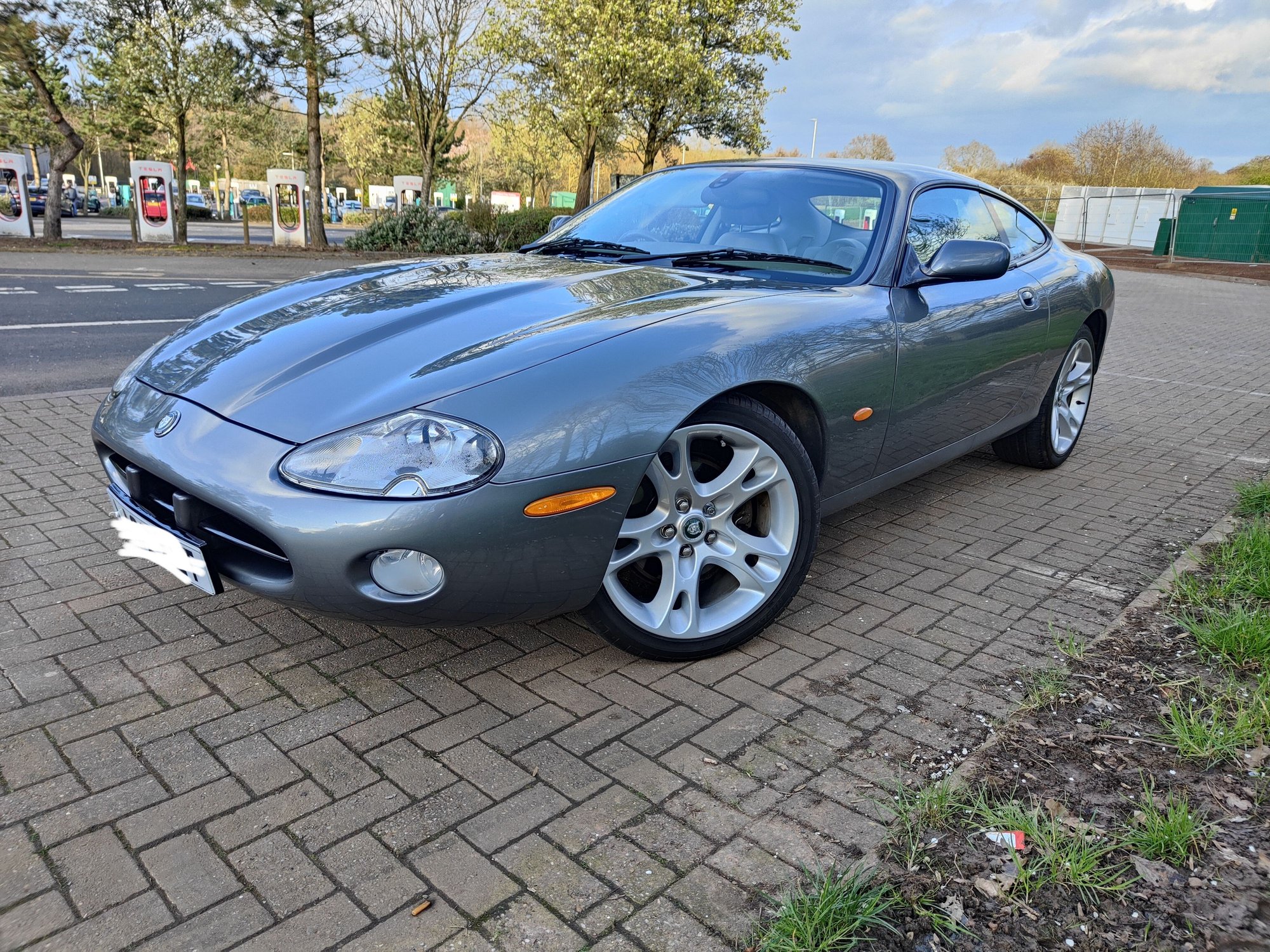 2002 Jaguar XK8 - For Sale - Used - VIN SAJAC41MX2NA29018 - 120,779 Miles - 8 cyl - 2WD - Automatic - Coupe - Gray - Shaftesbury SP79PX, United Kingdom