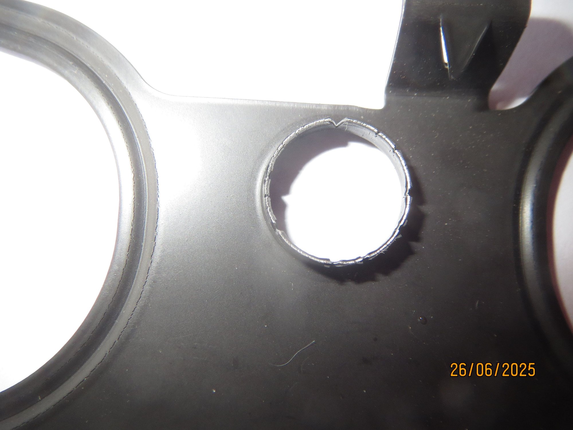 Did you flatten this before fitting?