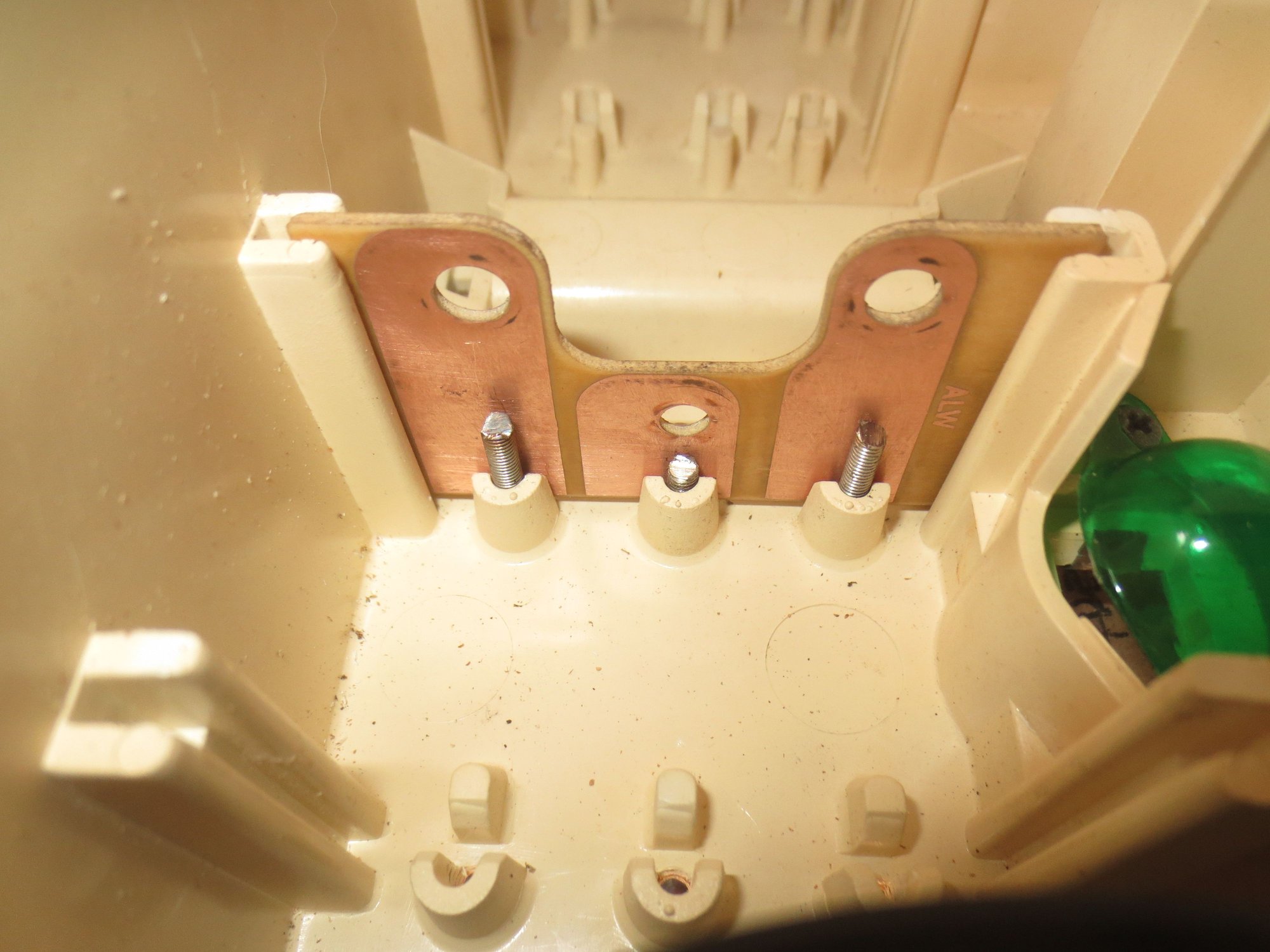 Trial fitted to chassis