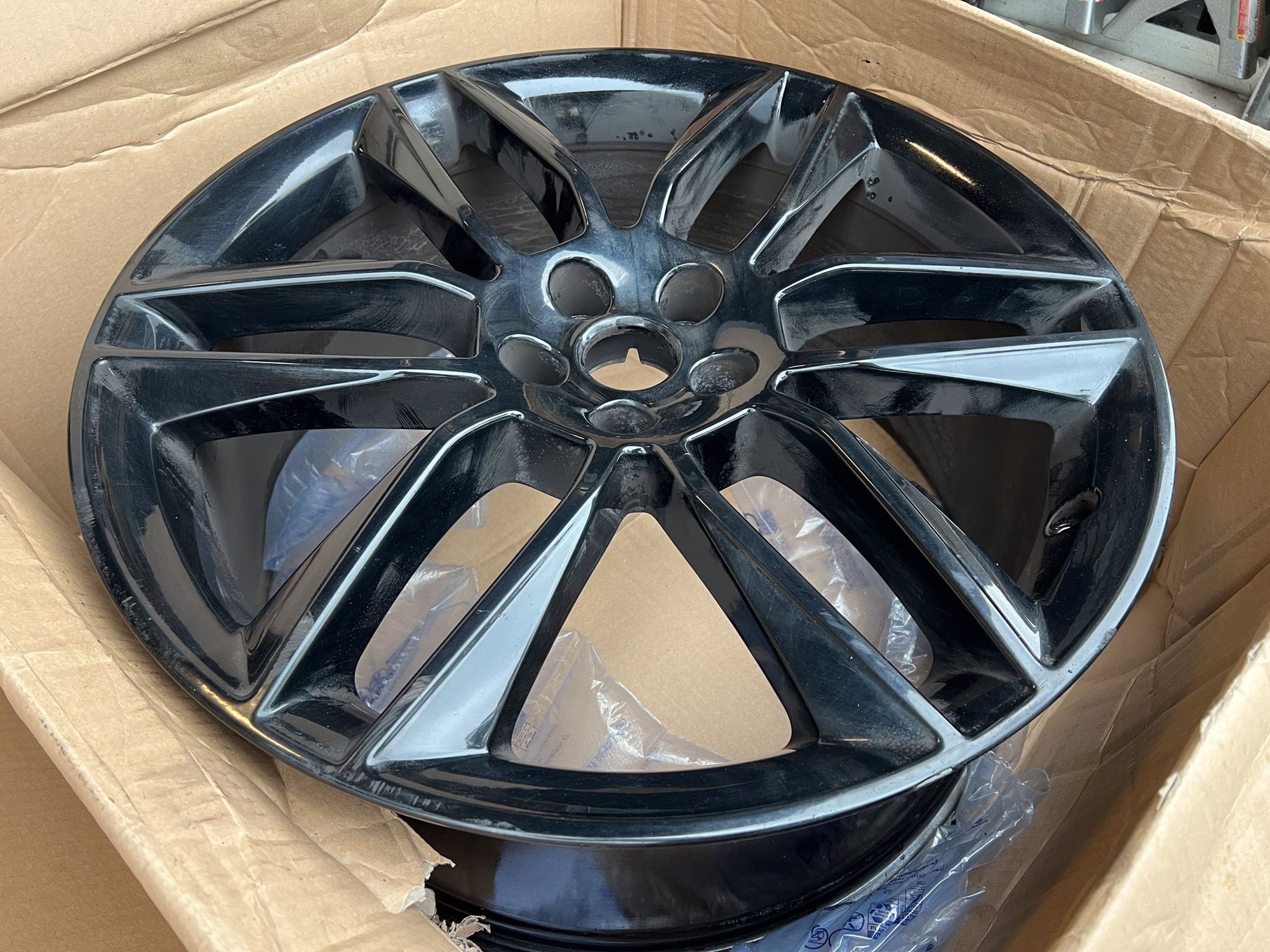 Wheels and Tires/Axles - F-TYPE 20" Gyrodyne Wheels (Gloss Black) - Used - -1 to 2025 Jaguar F-Type - Irvine, CA 92606, United States