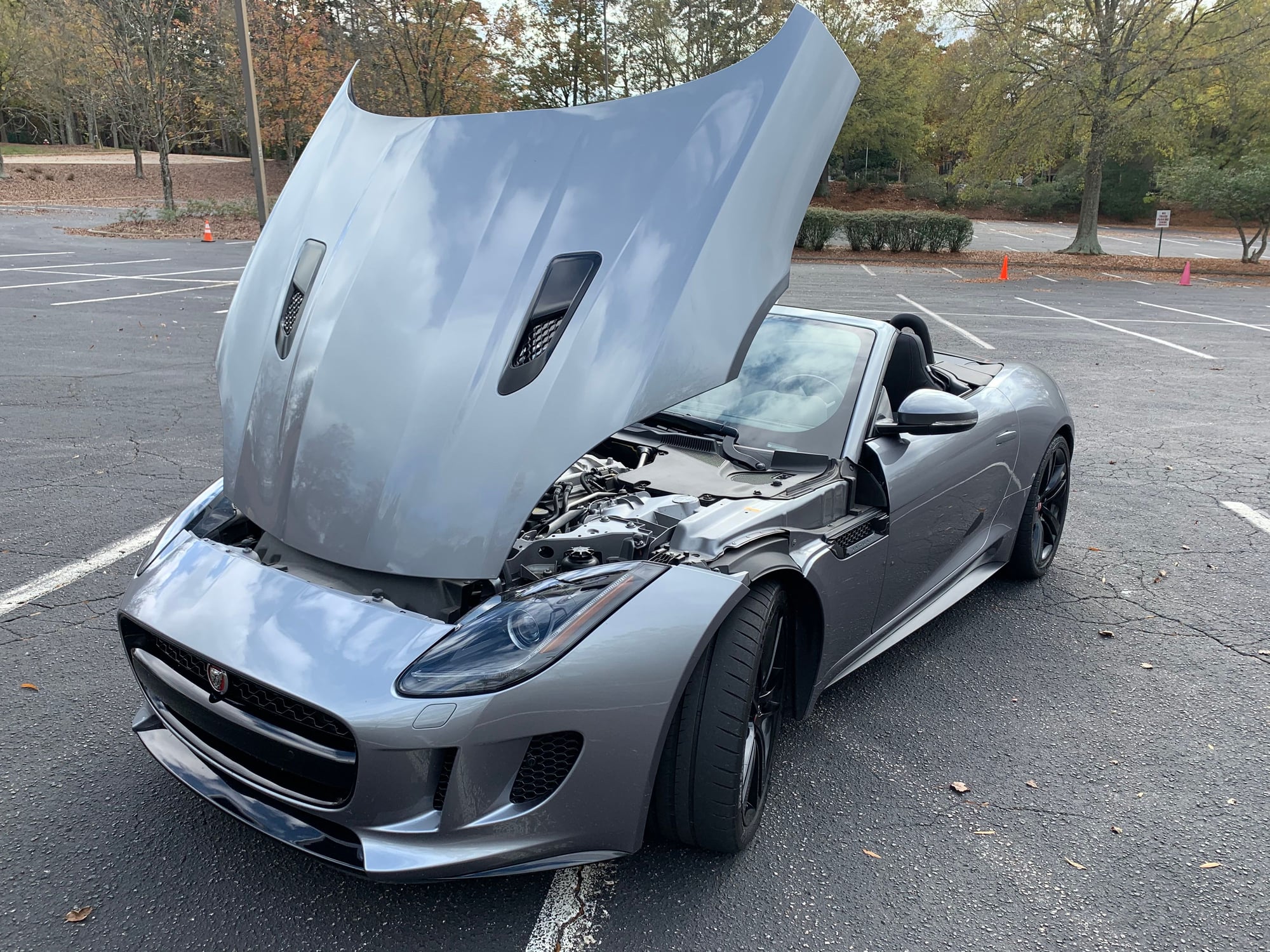 2015 Jaguar F-Type - 2015 F Type V8s 645 HP - Used - VIN sajwa6gl6fmk19011 - 32,000 Miles - 8 cyl - 2WD - Automatic - Convertible - Gray - Raleigh, NC 27612, United States