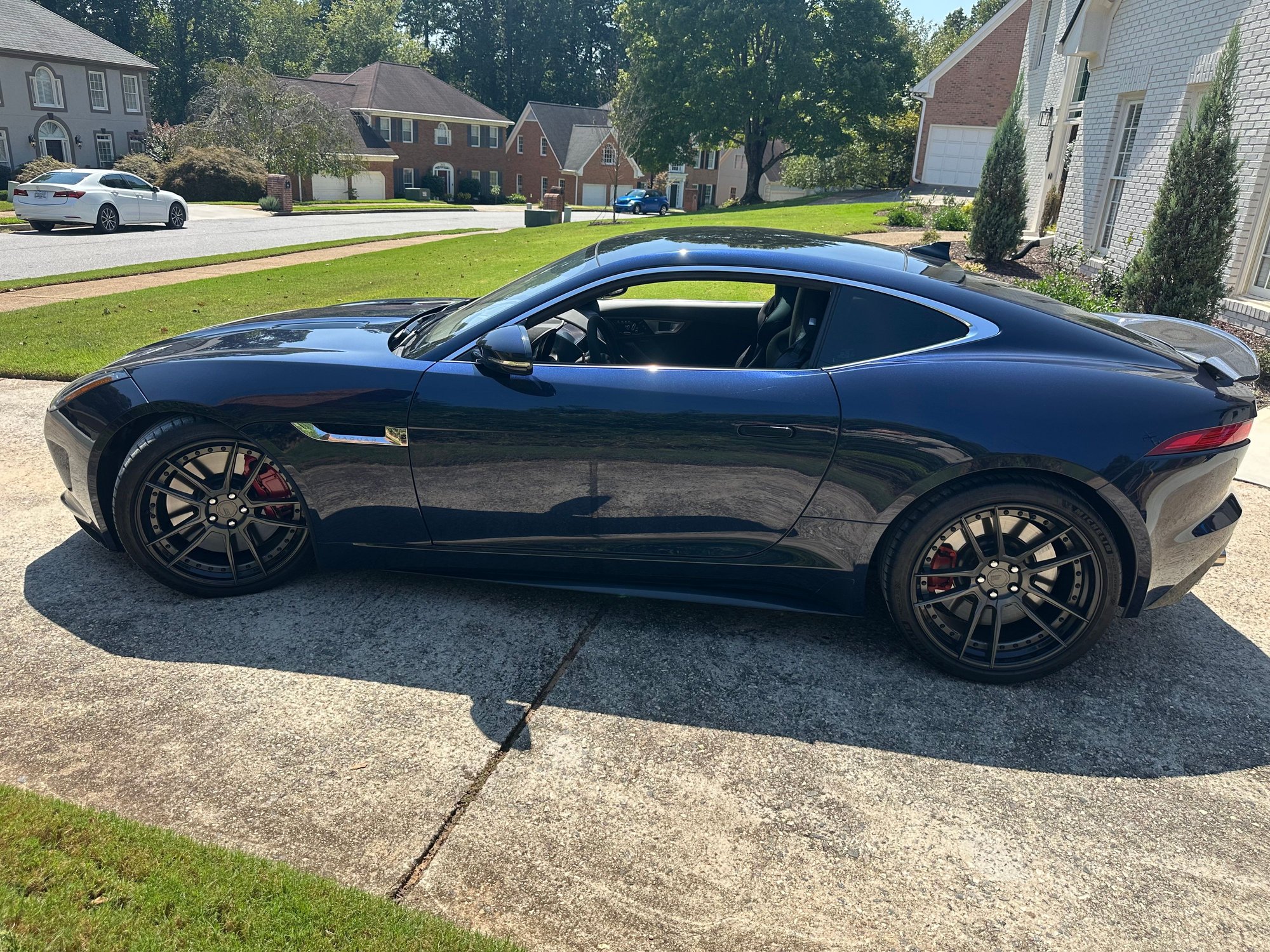 2015 Jaguar F-Type - FS: 2015 F-Type R with 38,100 miles - Used - VIN SAJWA6DA5FMK13462 - 8 cyl - 2WD - Automatic - Coupe - Blue - Alpharetta, GA 30022, United States