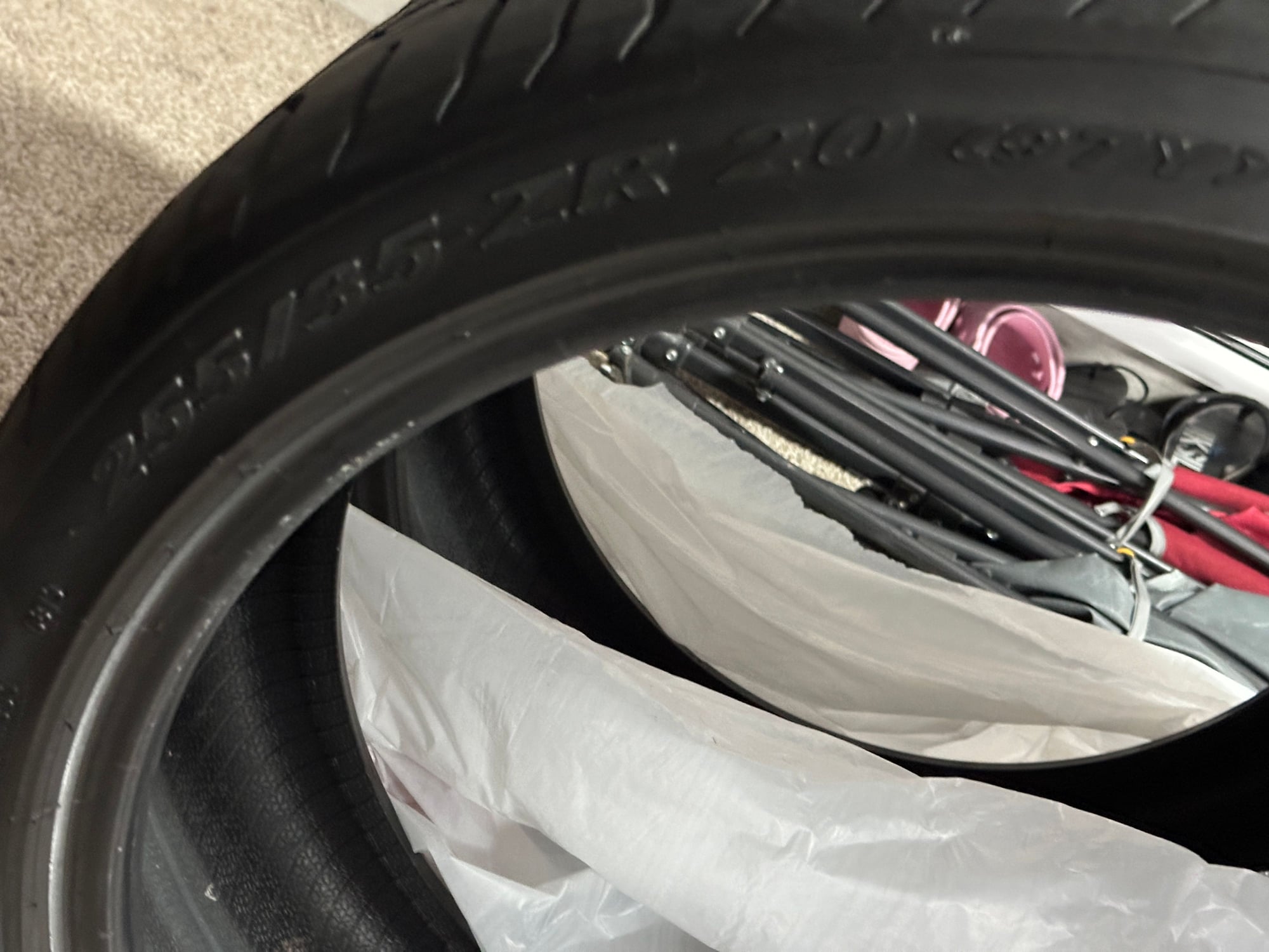 Wheels and Tires/Axles - Full Set Pirelli Tires for F-Type 255/35/20 & 295/30/20 - Used - All Years Jaguar F-Type - Saint Johns, FL 32259, United States