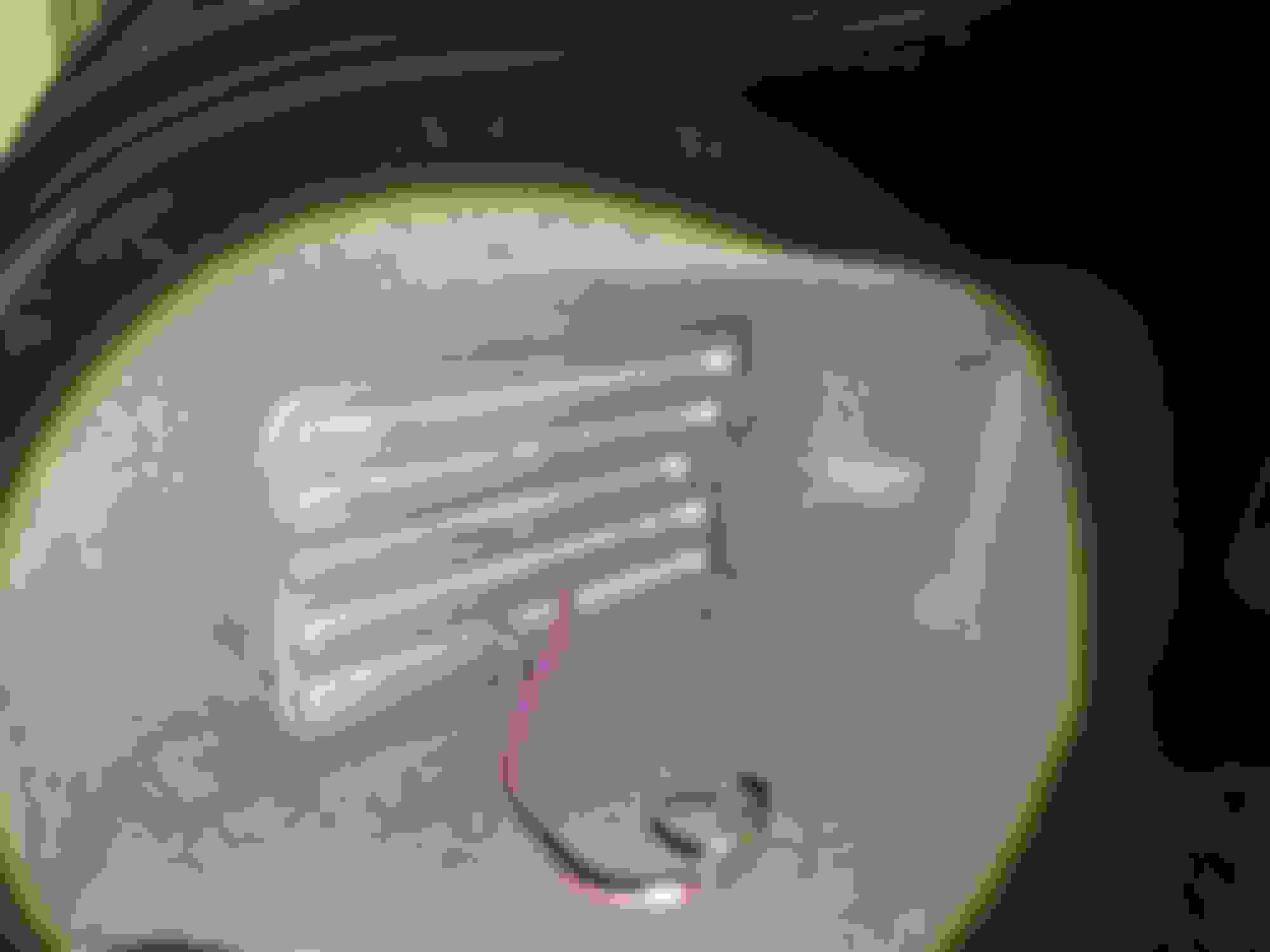 Look at how nicely it feeds through the vent and caps off when not in use. <img src=