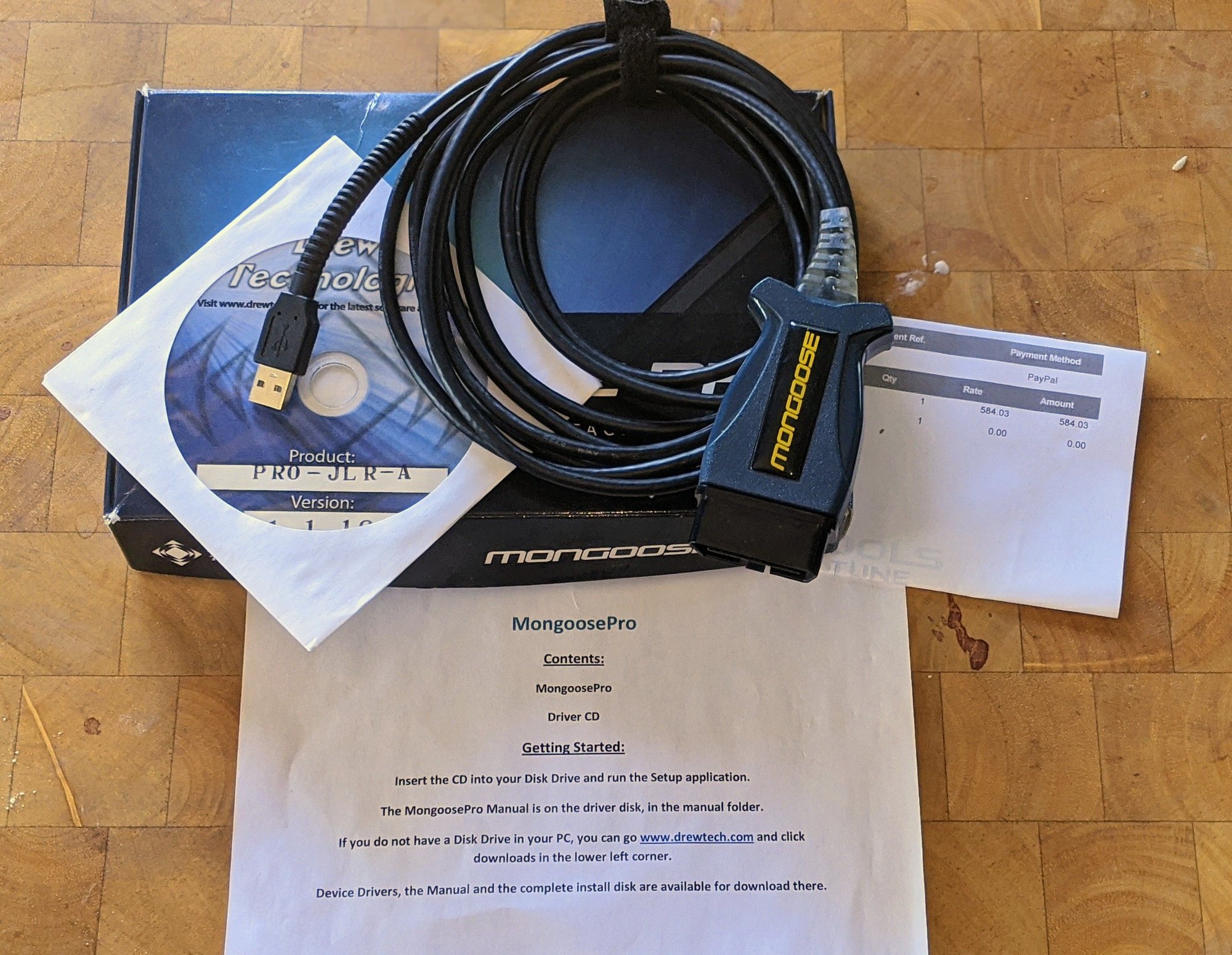 Miscellaneous - Authentic Drew Technologies OBD USB adapter - Used - 1997 to 2007 Jaguar XJR - Gilroy, CA 95020, United States