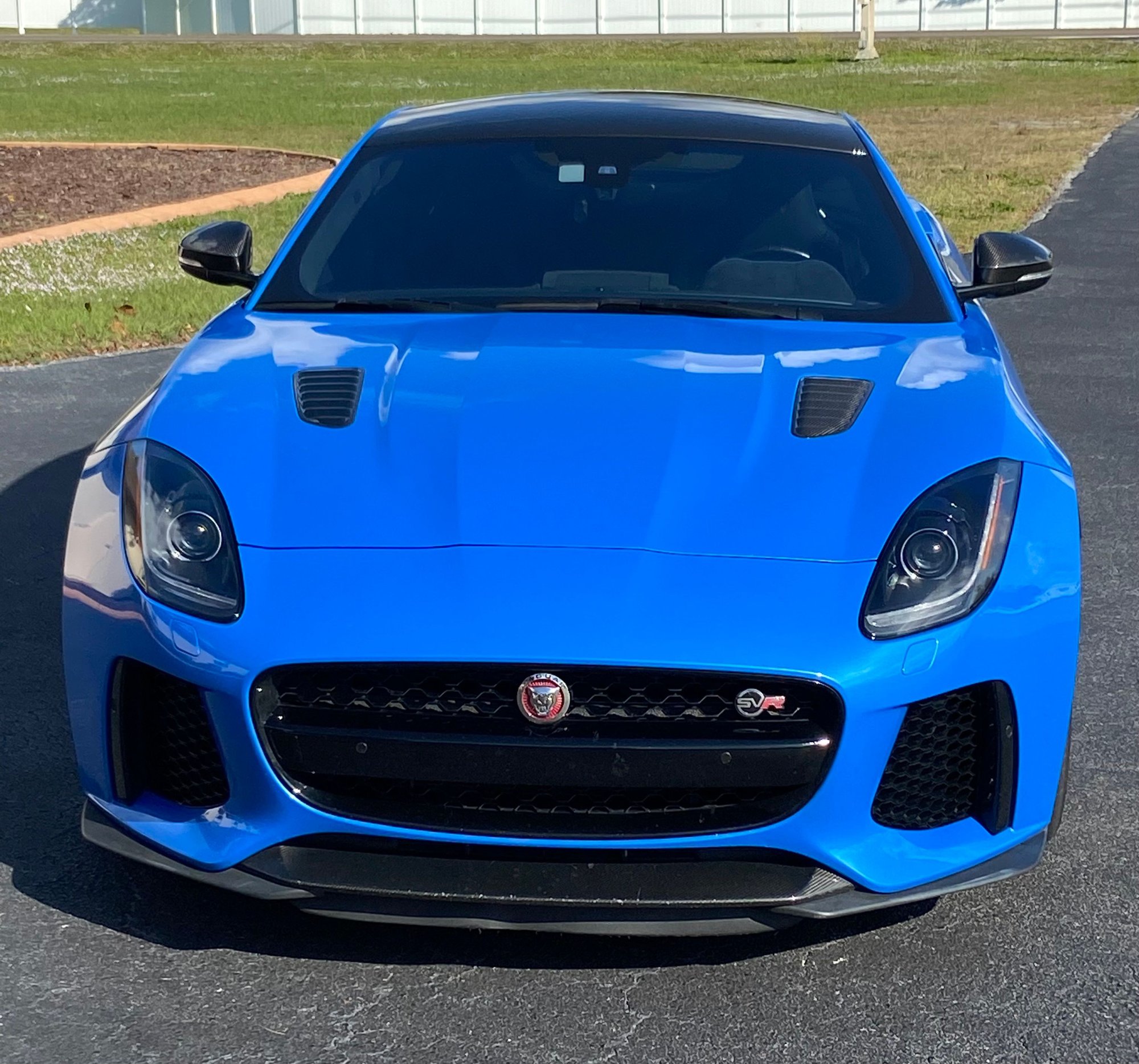 2017 Jaguar F-Type - 2017 SVR for sale. - Used - VIN Sajwj6j8xhmk39057 - 8 cyl - AWD - Automatic - Coupe - Blue - Sarasota, FL 34233, United States