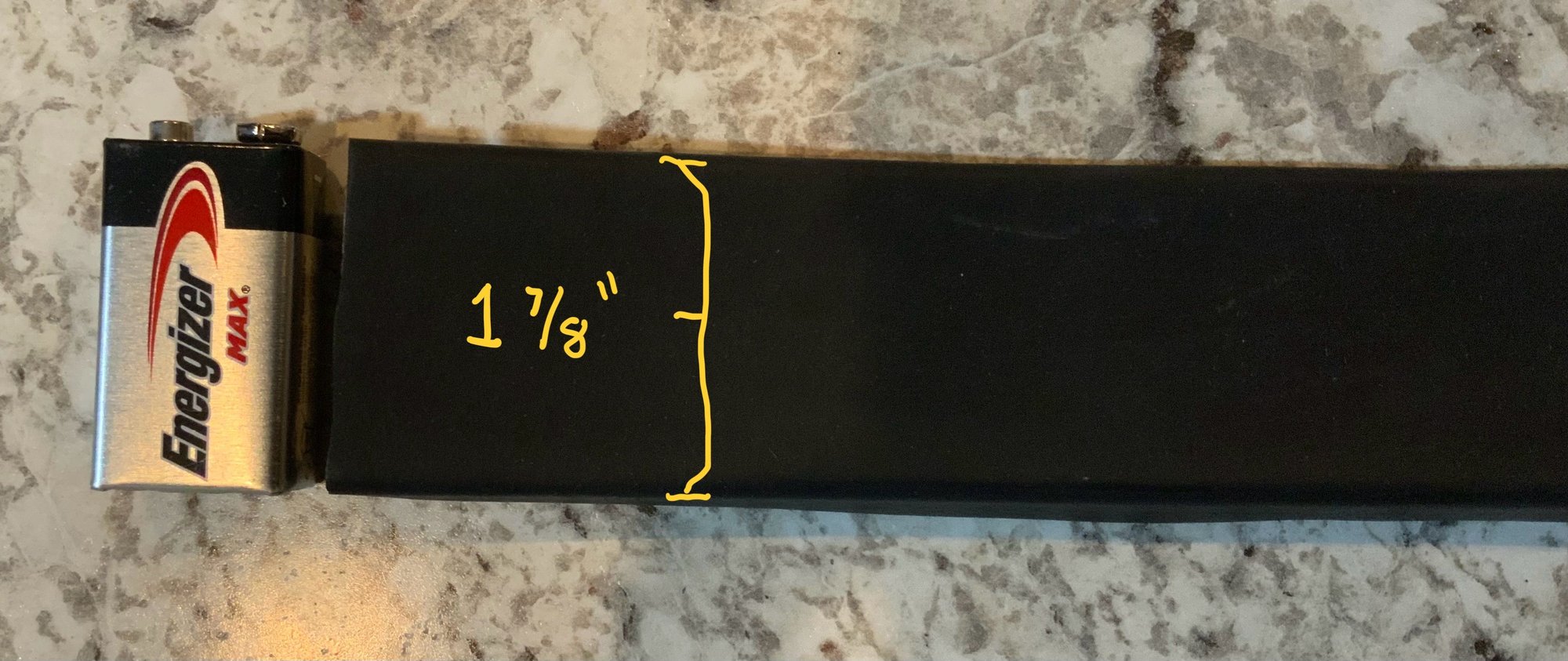 I have way too much if you want to buy some  from me at my cost plus per foot plus shipping. It is soft rubber, so it won’t be damaged if you bottom out on something… plus easily trimmed to shape edges as you like. 