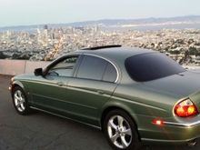 Overlooking beautiful SF.