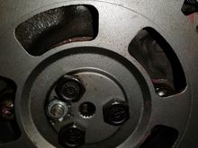 Close up of 2 degree bushing... drilling that gear is no joke!!