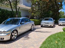 Front Vanden Plas,  Next Two Super V8's, All 2008's