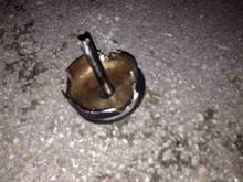 Cutout internal valve and seat