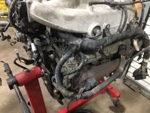 Full intact harness and all, I used all the cars original electronics and harness though since I know those work correctly vs this stuff who has been sitting god knows how long.....