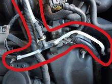 this is my temp patch job with silicone to seal