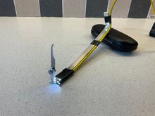 Forward facing camera and dimmable leds