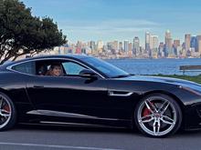 Just a sample of what they look like on an F-Type. Again, not my car, and not the finish my wheels come in