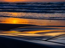 This beach is one cars can drive on safely.