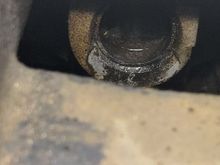 After renewed this coreplug the XJS can run safe again.