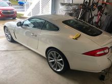 Another coat of polish. It’s so clean I’m afraid to drive it. Lol 