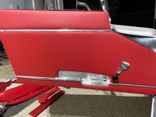 The upper right corner must be bent inward