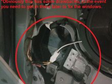 Sound dampening and seal.