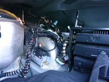 What I can see behind the trim in the boot