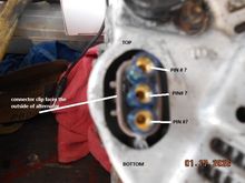 need help on which terminal is Pin #1 and which is Pin #2