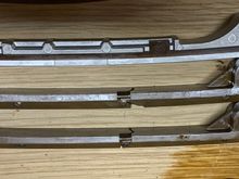 new guides are longer and bolt hole vs slot are reversed