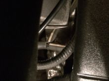 View from between the engine beauty cove and the plastic fresh air intake thingy (technical term).