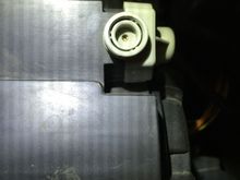 This seems to be in the right location but it's just a smooth hole?