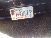 I get a kick out of these plates and leave our Tar Heel alone.