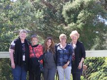 And not to be out down here are the other beautiful ladies that accompanied us.