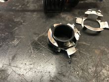 Adaptor fitted to the LED barrel collar.